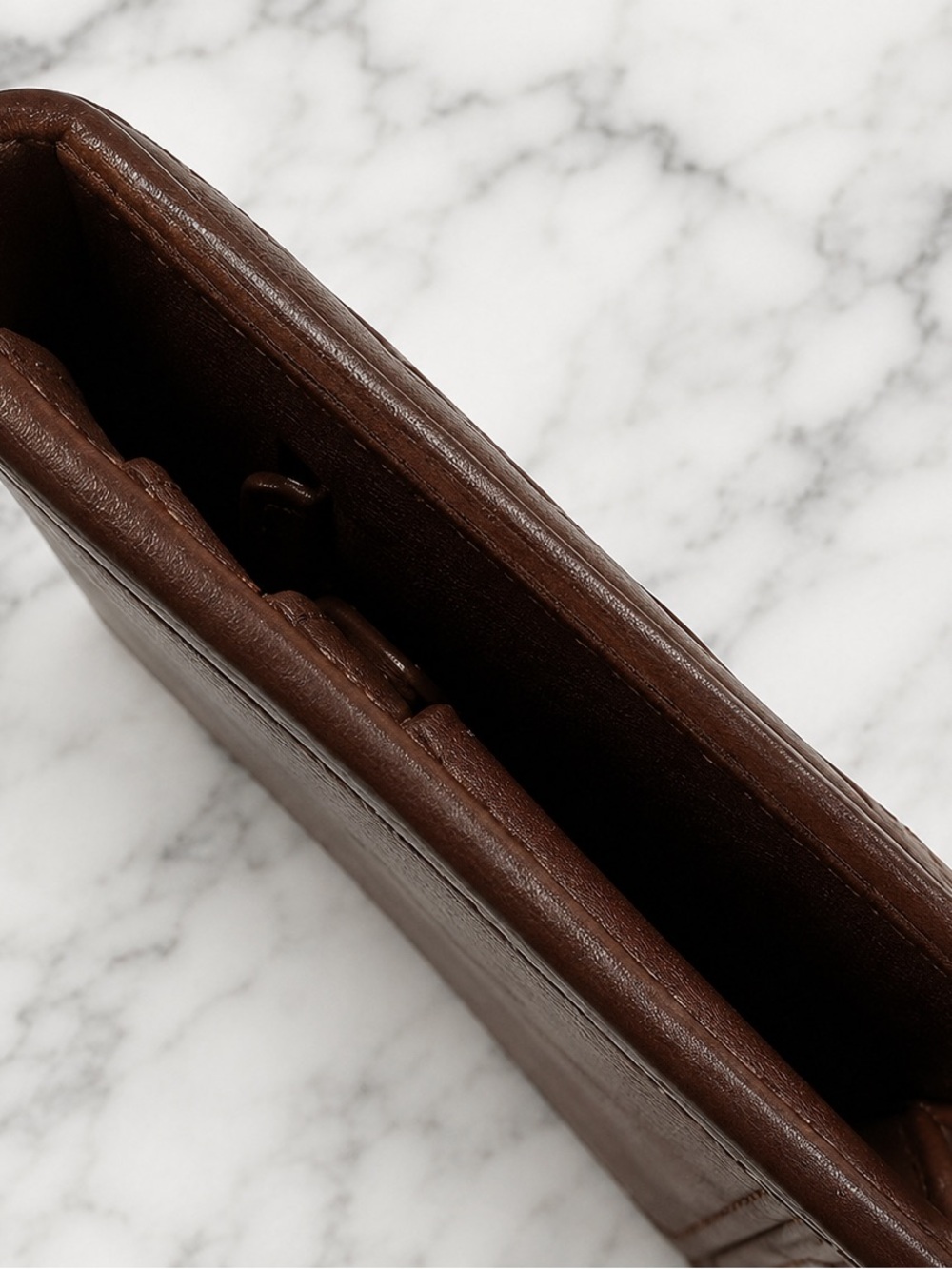 Bottega Veneta Brown Intrecciato Leather Continental Wallet ✨Authenticated✨ - Picture 7 of 9
